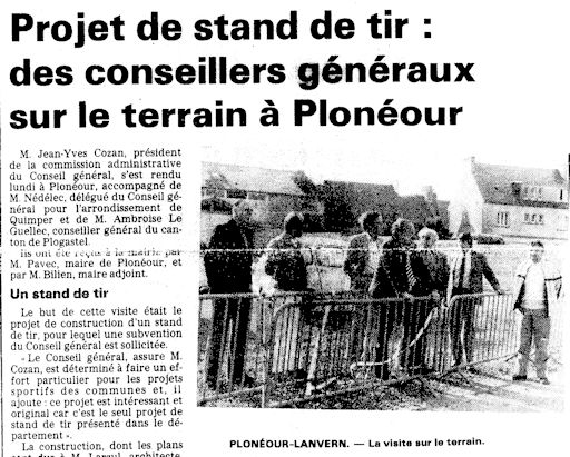 Projet de stand de tir